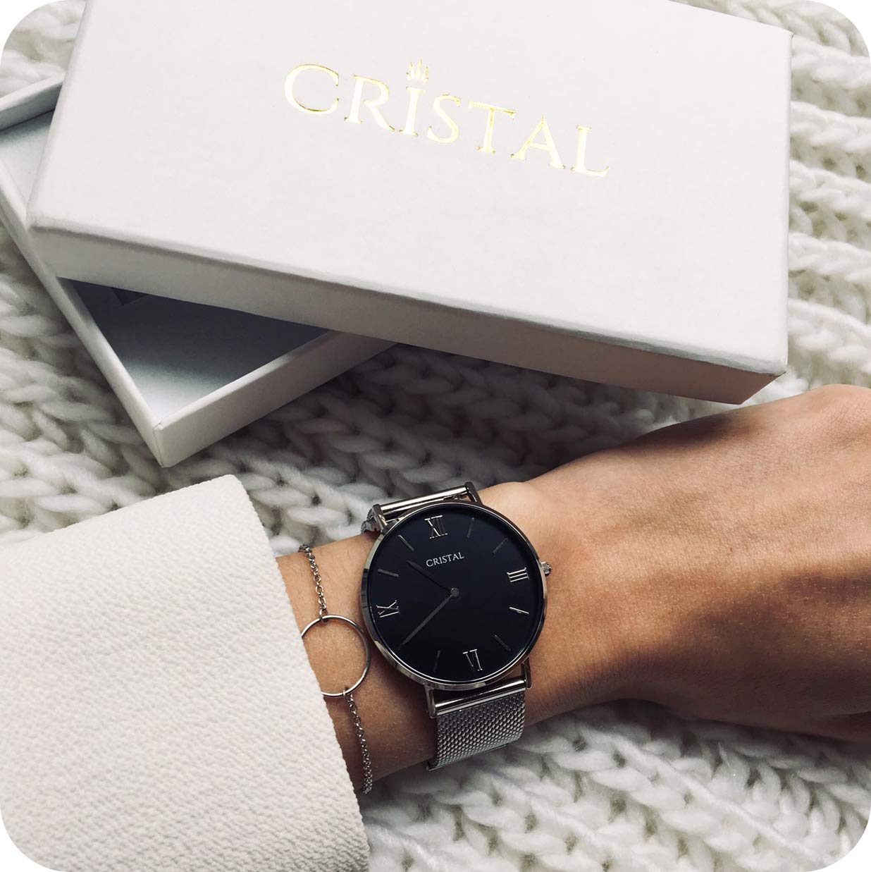 Reloj - Cristal - Para - MMXVII