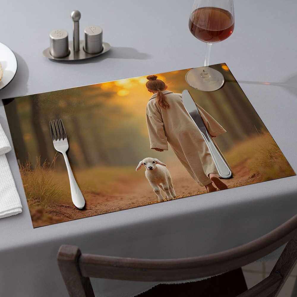 Sets de table en silicone rose Golden Girls pour comptoir de cuisine, lot de 6