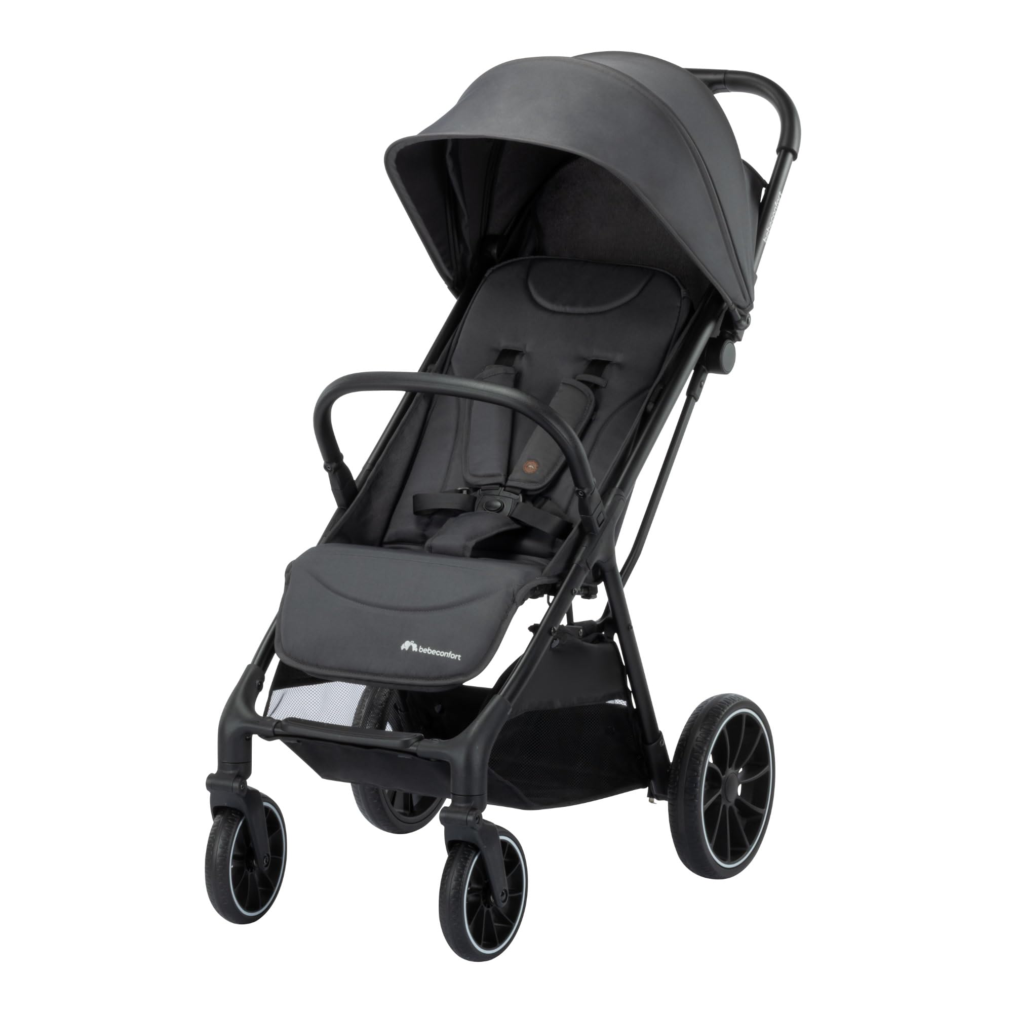 Bebeconfort Artic, Cochecito Bebe Reclinable, 0-22 kg, Mineral Graphite | Silla de Paseo Cómoda y Compacta, 0-4 Años, Ruedas Todoterreno, Plegado con Una Mano, Amplia Cesta de 5 kg