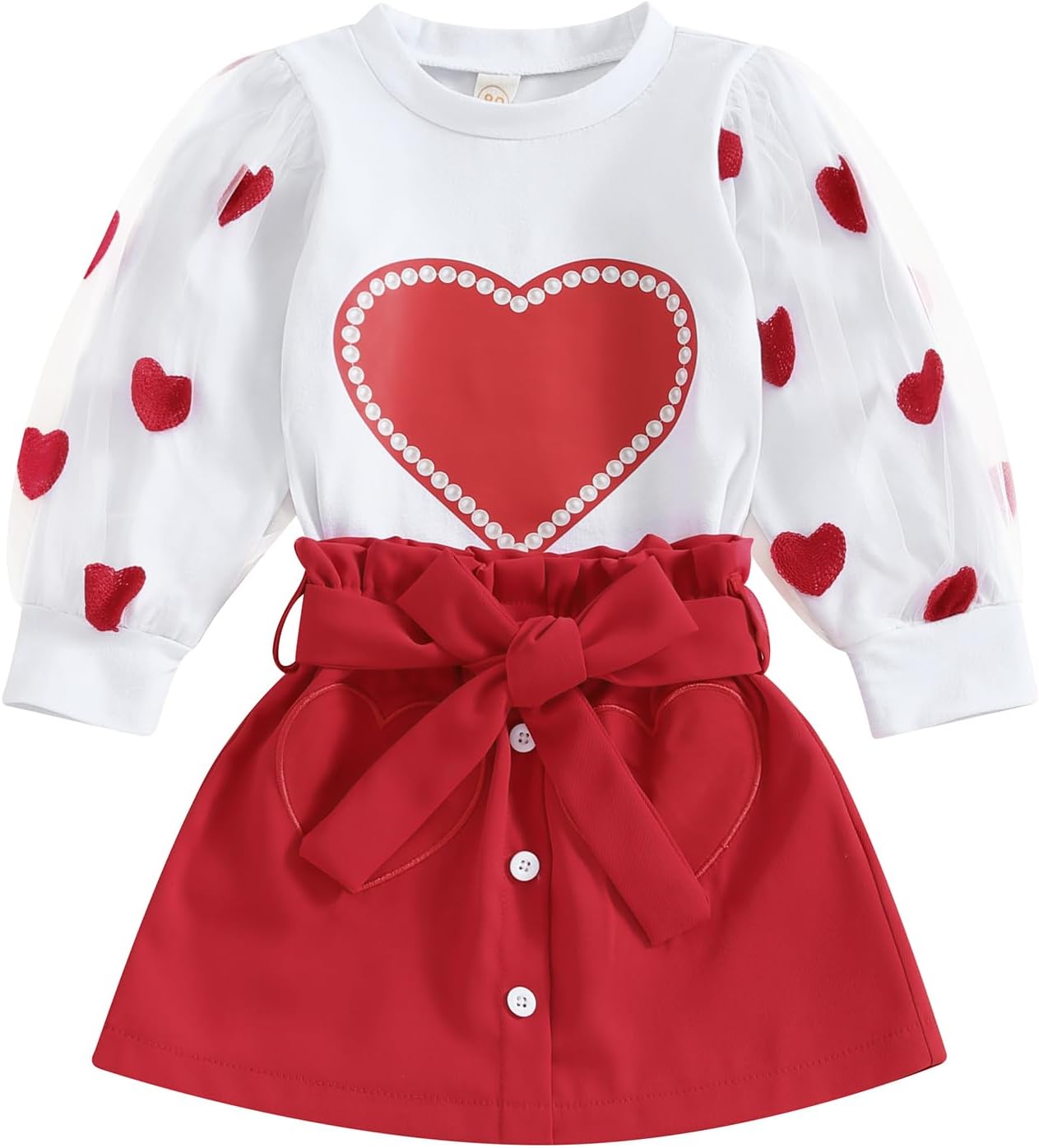 5t valentines outfit Clearance