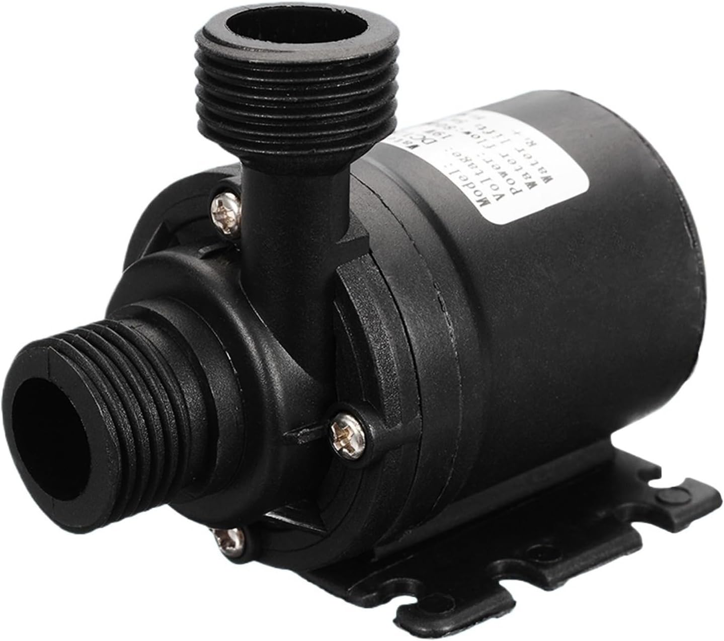 High Efficiency DC 12V 24V Submersible Water Immersion Pump 800Lh Brushless Motor for Fountains and Heating Systems(12v)