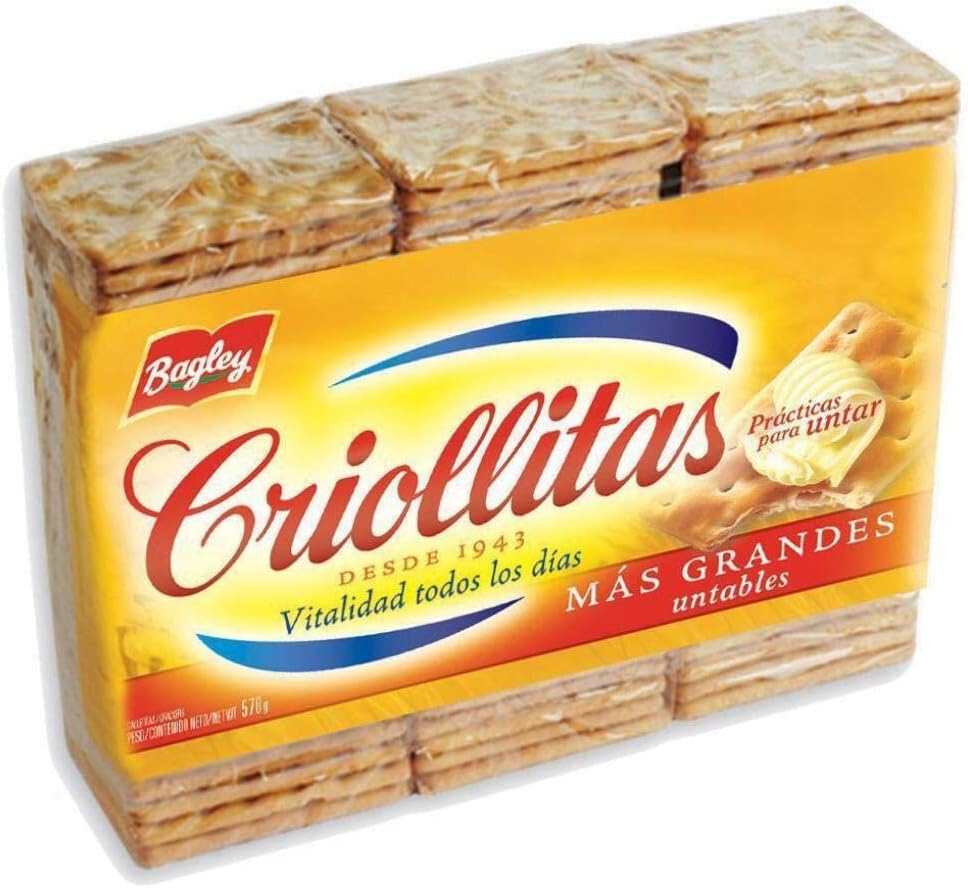 Bagley Criollitas - 3 X 100g