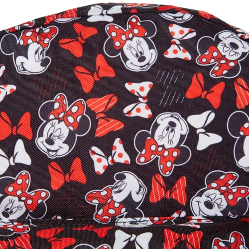Disney Minnie Mouse Backpack For Kids And Adults, 16 Inch, Red And Black #TOP5
