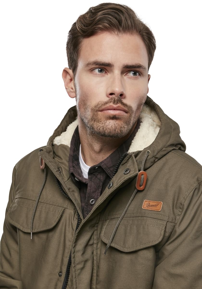 Brandit Brandit Marsh Lake Teddyparka męska Marsh Lake Teddyparka Men Mężczyźni,oliwkowy,3XL