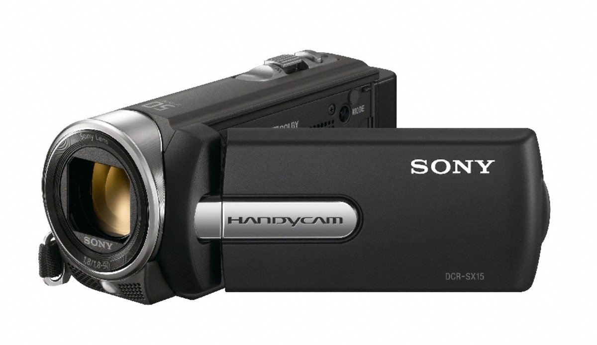 Sony DCRSX15EB Handycam Camcorder - Black (50x Optical Zoom, 0.8