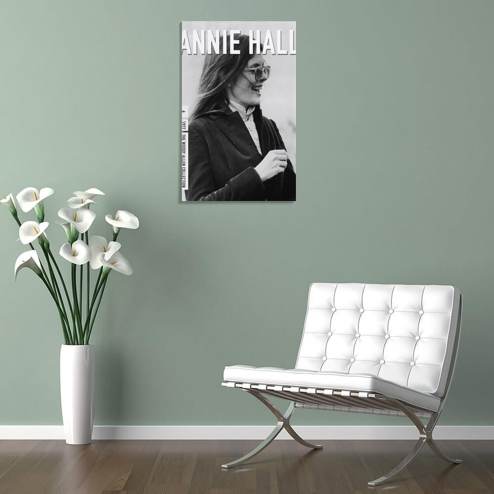 Annie Hall - Poster classico del film (19), stampa artistica da parete su tela, poster per foto, decorazione per la stanza, 60 x 90 cm