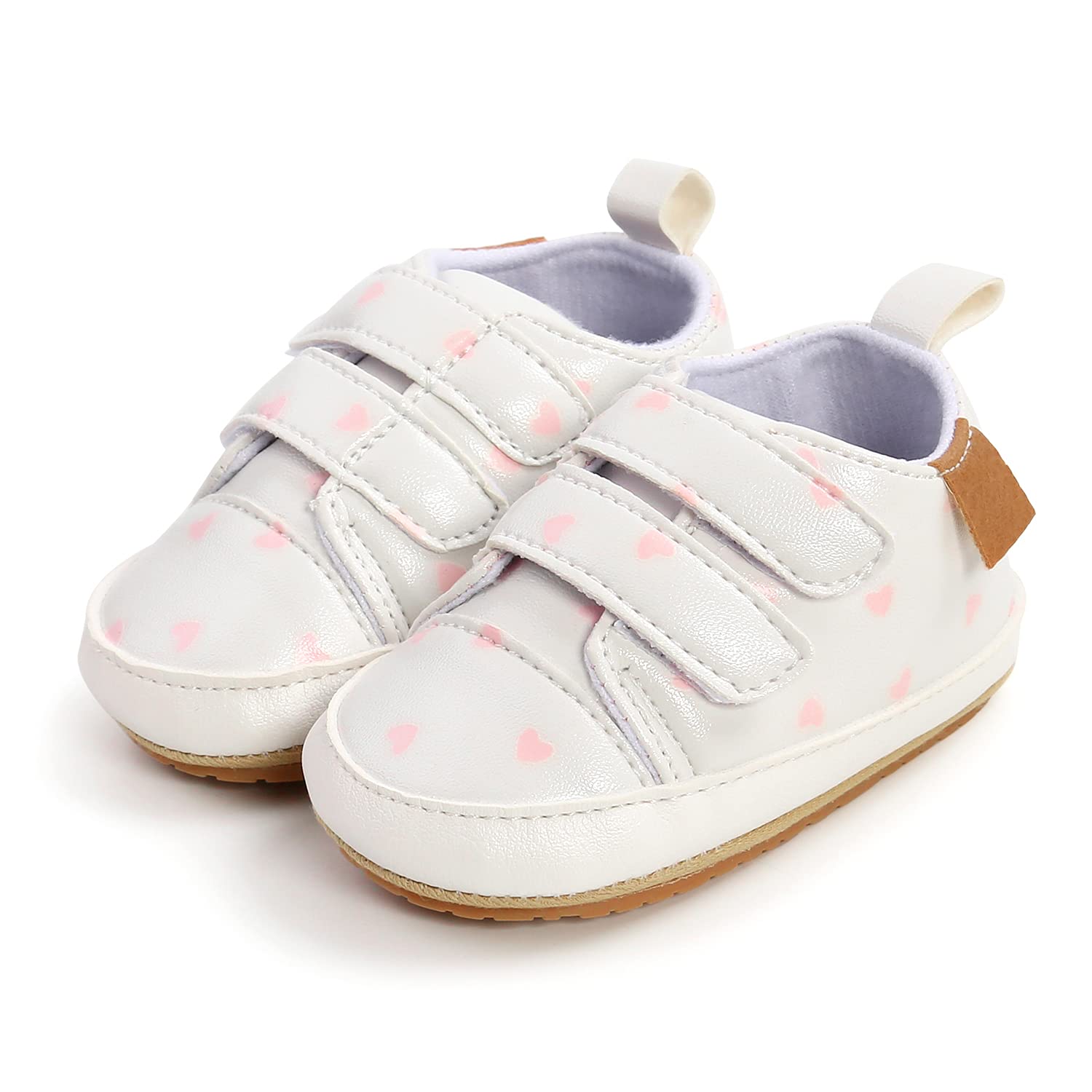 RVROVIC Neonati Ragazze Sneakers Antiscivolo Oxford Mocassino Appartamenti Infantile Bambino PU Pelle Suola Morbida Scarpe Del Bambino