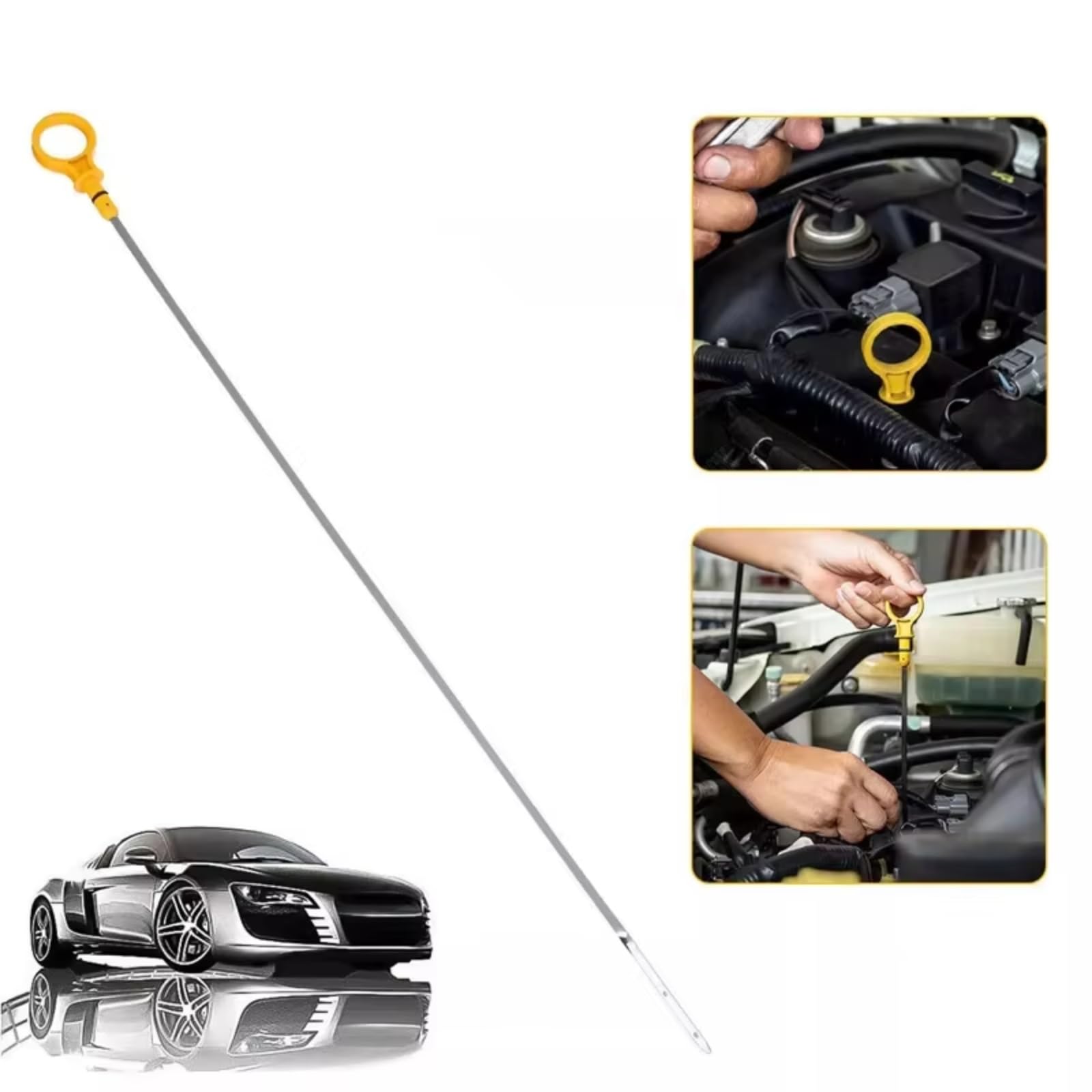 Asta di Livello Olio Motore per Focus 2013-2018, Fusion 2013-2020 e Taurus 2013-2019.