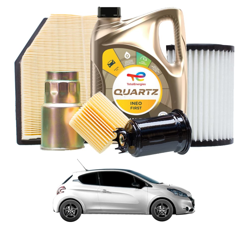KIT TAGLIANDO PEUGEOT 208 1.2 Gpl 3 Filtri Originali 4 Lt Total Ineo Ecs 5W30 EUR 65,00 - IT - Foto 10