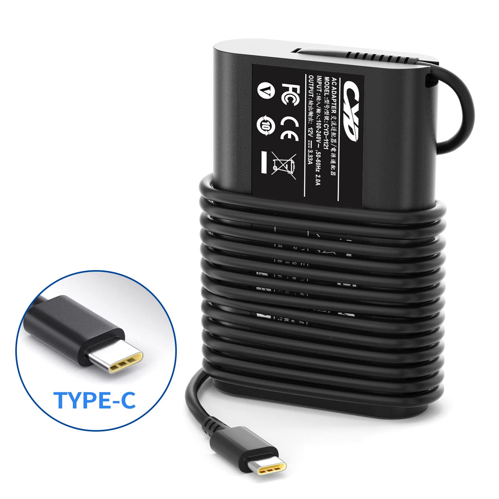 Amazon.co.jp: 130W aCアダプター USB-C Type-C 充電器 Dell対応で
