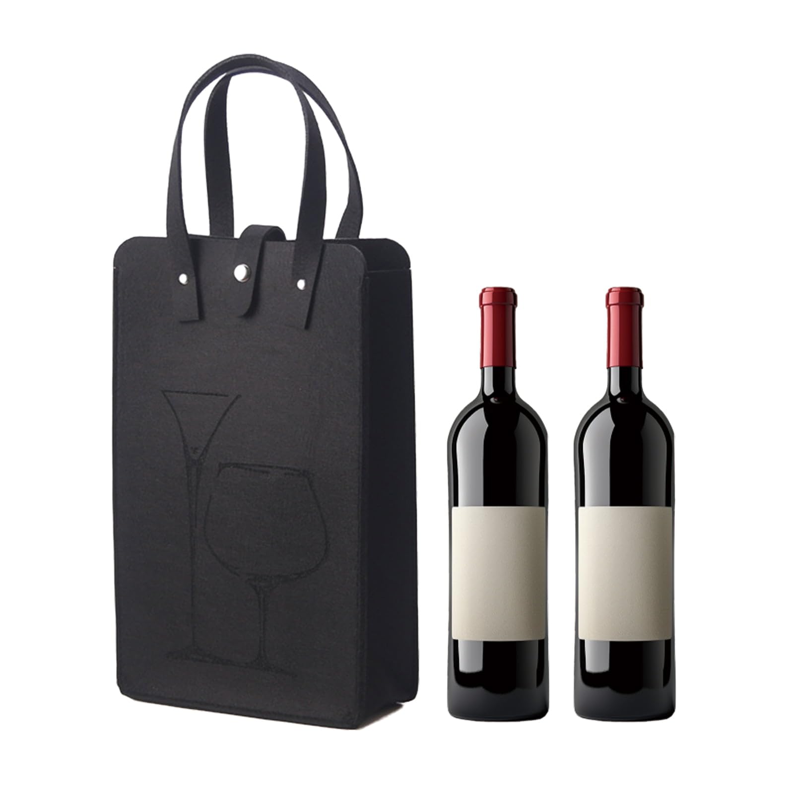 Felt Wine Bottle Gift Bag Wine Tote Bag Champagne Bottle Storage Travel Bag