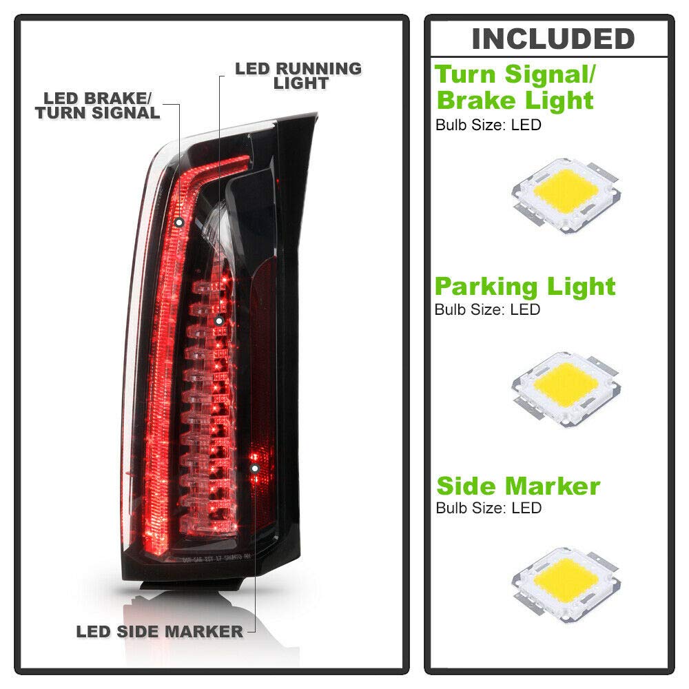 Justech 4pcs 4LEDs Feux Latéraux Feux De Gabarit Éclairage Arrière Avant LED Étanche