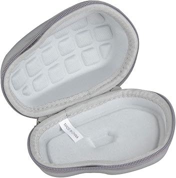 Hermitshell Hard Travel Case for Logitech MX Master 4 / MX Master 3 /MX Master 3S Advanced Wireless Mouse-2.0 Upgrade Version No Shake (Grey)