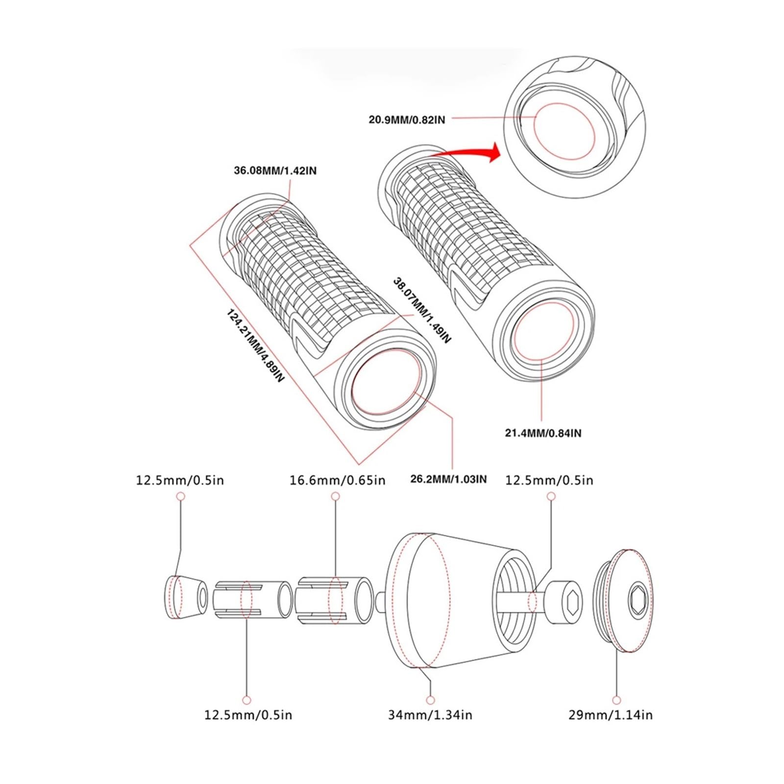 PER 675 2006-2017 2016 2015 2014 2013 | Accessori Per Moto: Leve Freno E Frizione Regolabili(A-24)