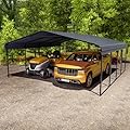 Captain Winters Metal Carport 20x20 Heavy Duty,RV Carport & Outdoor Canopy | Durable Shed Kits, Plastic Sheds & Garden Sheds, Car Tents, and Metal Roof Storage Solutions