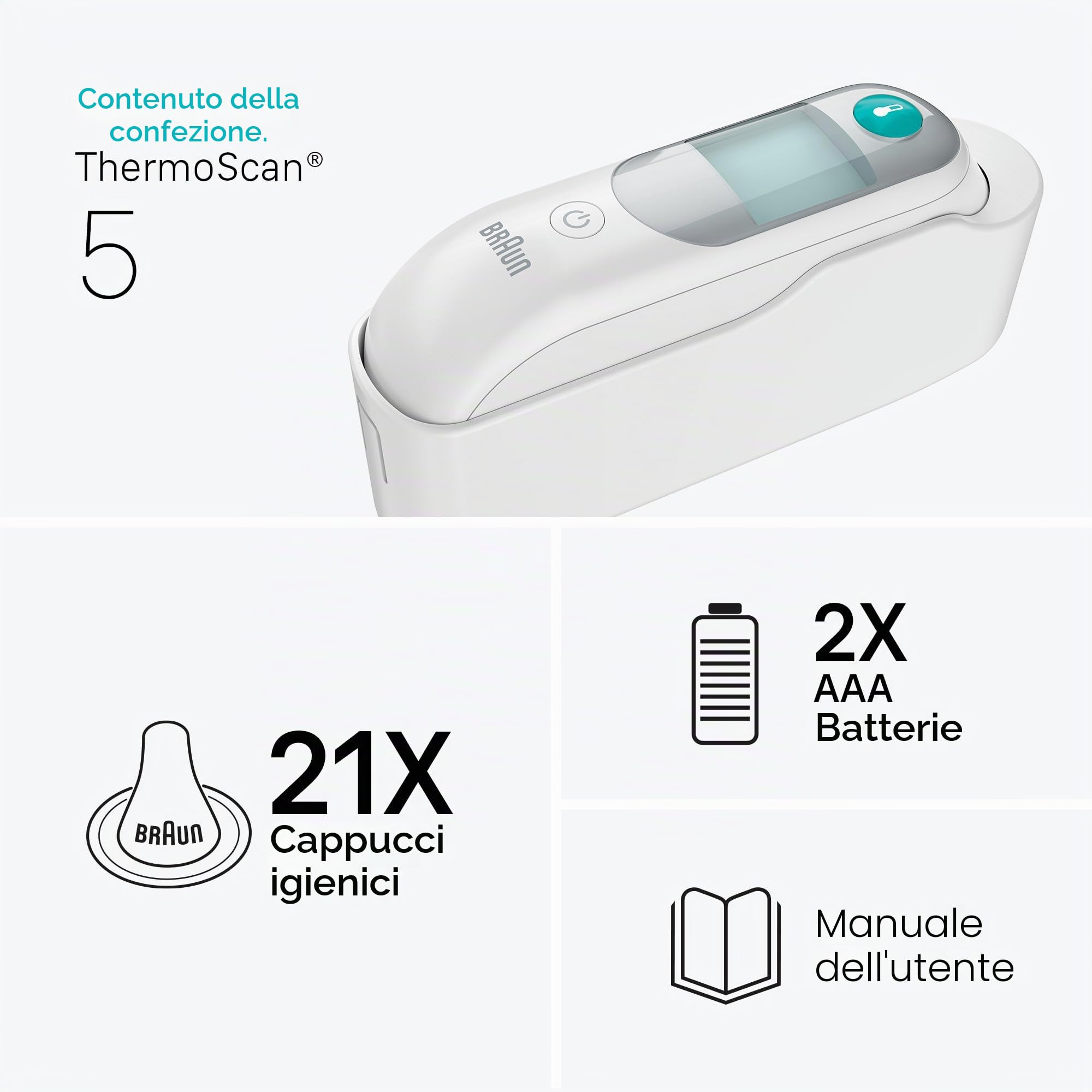 Braun termometro auricolare