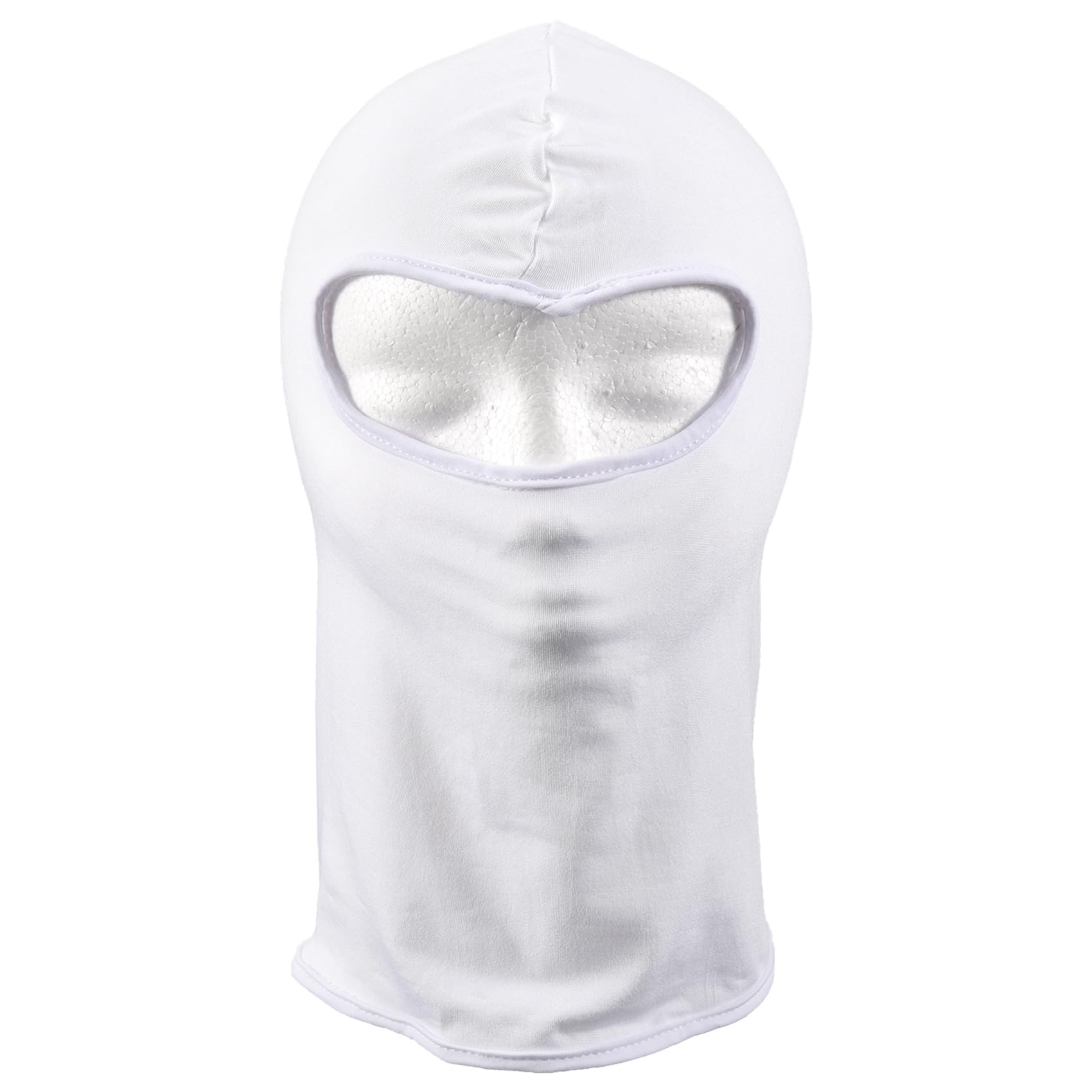 Cagoule Fine De Cyclisme – Blanc, Taille Unique, Pour Vélo Et Sports D’hiver - 4