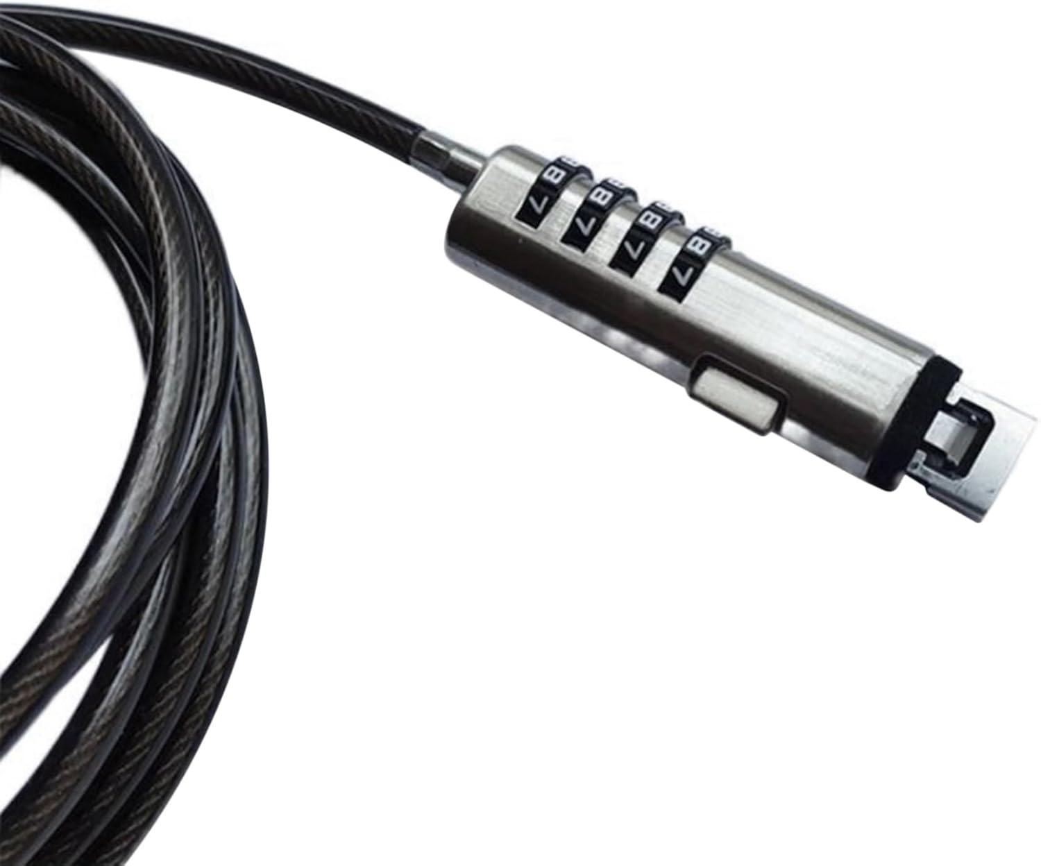 6X Security USB Password Anti-Theft Lock, Used for Anti Theft Function on Laptop, Tablet, Projector, TV