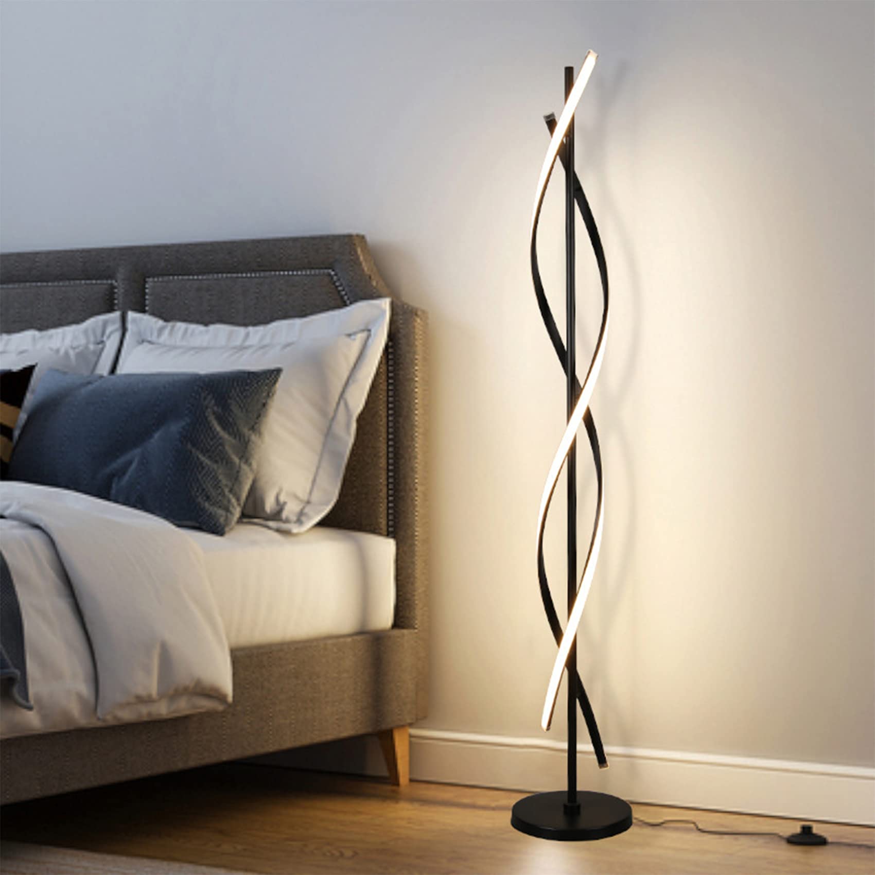 Flos Lampada da terra Parentesi, bianca, dimmerabile | Finnish Design Shop