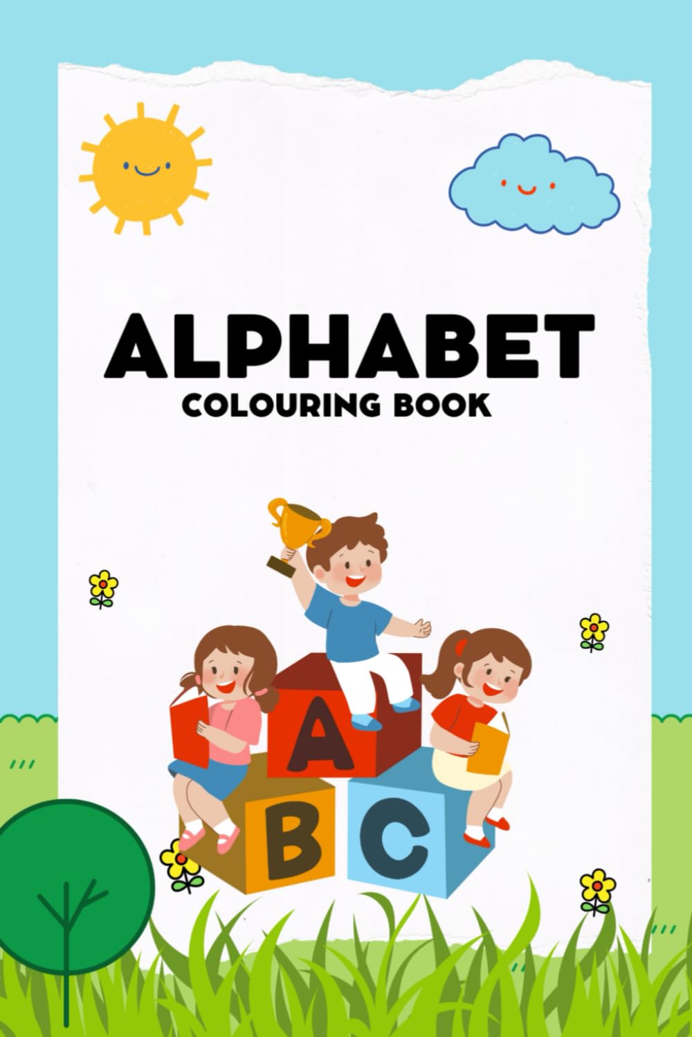 Alphabet kid's Colouring Book | Preschool Book | Homework Book