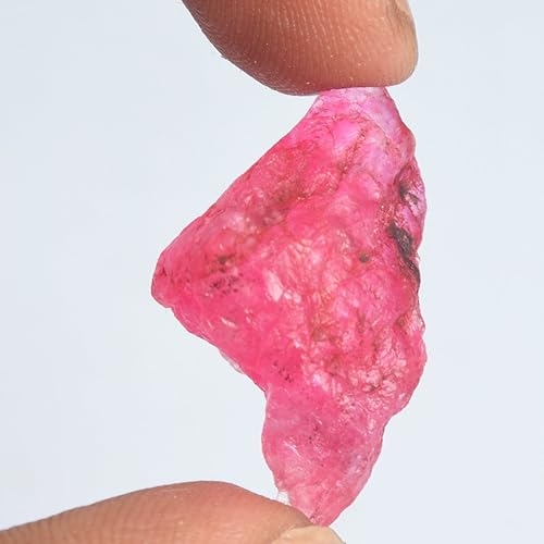 Miniatura 3 de Rubí natural áspero 25.50 Ct Egl certificado sin tratar rubí rojo africano piedra preciosa suelta DR-649, Gema, africano - rubí rojo