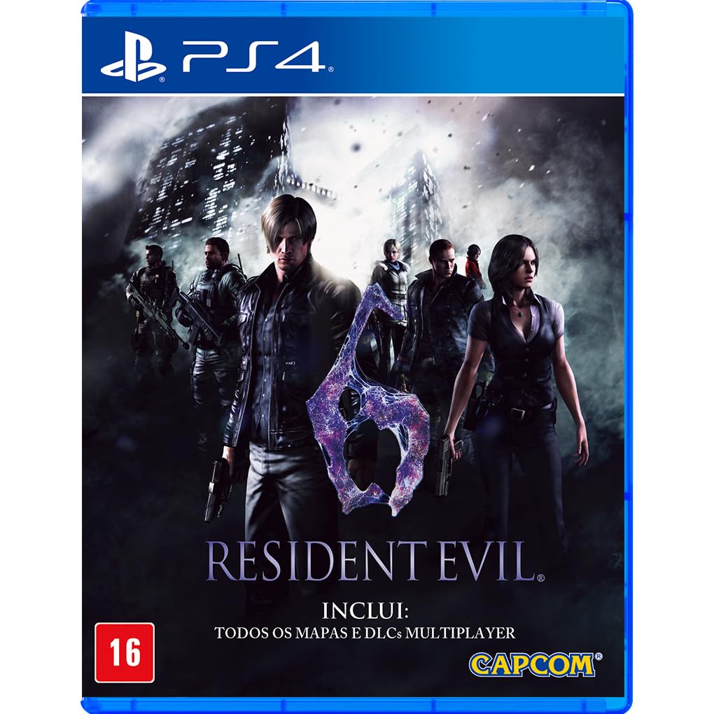 Resident Evil 6 - PlayStation 4 : Amazon.com.br: Brinquedos e Jogos