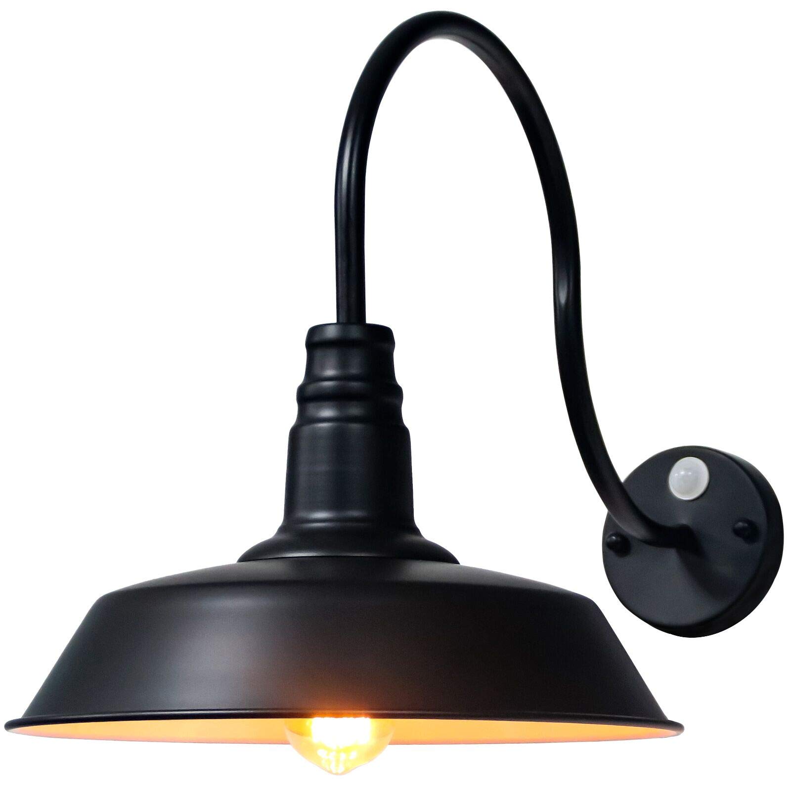 Buy SUNEASY Outdoor Barn Light Wall Mount Exterior Gooseneck Light