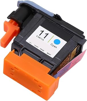 4 Pcs Printhead for HP 11, Printhead Replacement Kit Magenta Black Cyan Yellow for HP Designjet 100 110 111 500 510 800 813 850