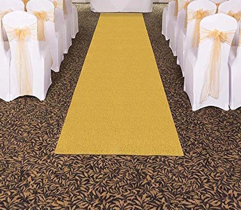 Image of Carpet Mat for Marriage Ceremony, Award Function, Hotel, Office, School & Colleges & Any Function Event and Carpets for Livin Room with Anti Slip Backing Rug Size 8 x 110 Feet