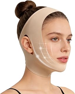 Envoltura de colágeno para esculpir la cara, ...