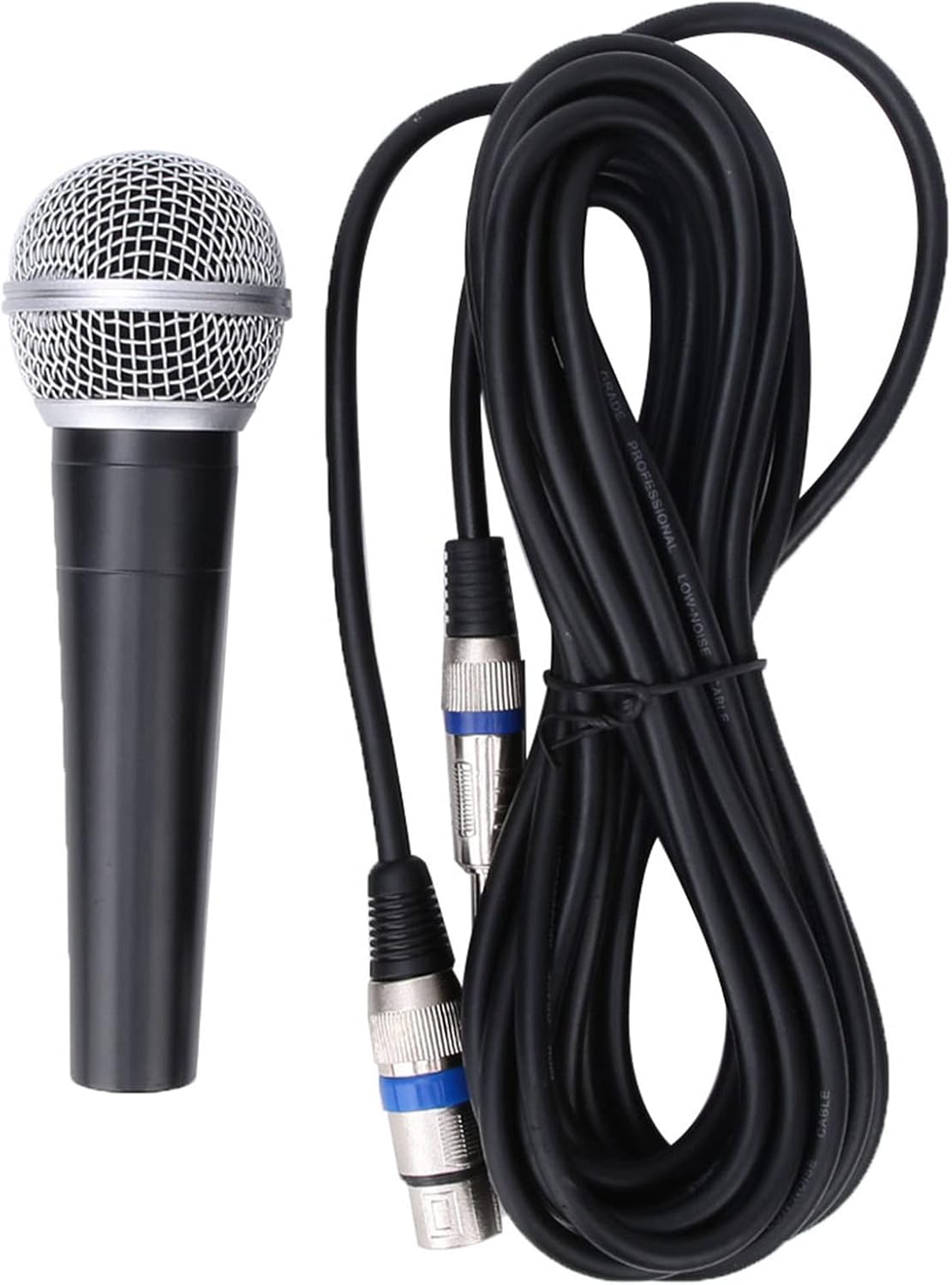 Durable Zinc Alloy Dynamic Handheld Microphone with Collision Protection, Ideal for Party Events, 5 Metre Cable Included image 5