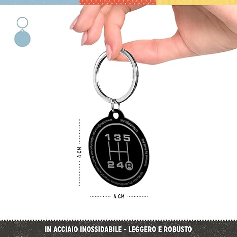 Portachiavi Audi Sport Con Cordino - Nero/Rosso Con Logo Ricamato - Foto 4