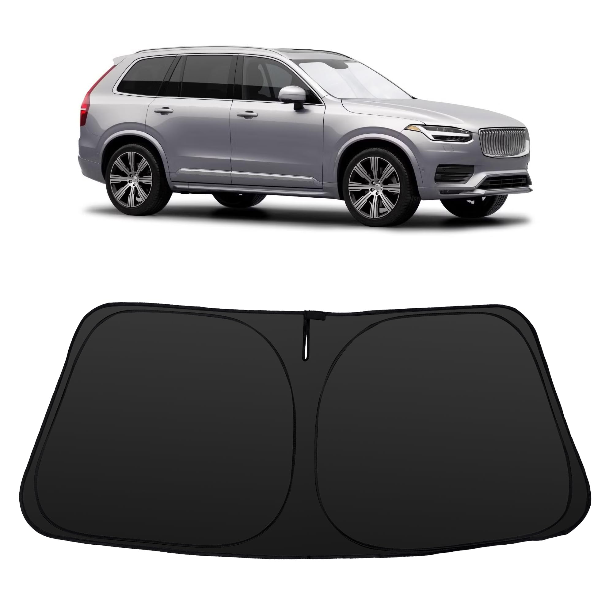 Windshield Sun Shade for 2016 2017 2018-2026 XC90 Volvo