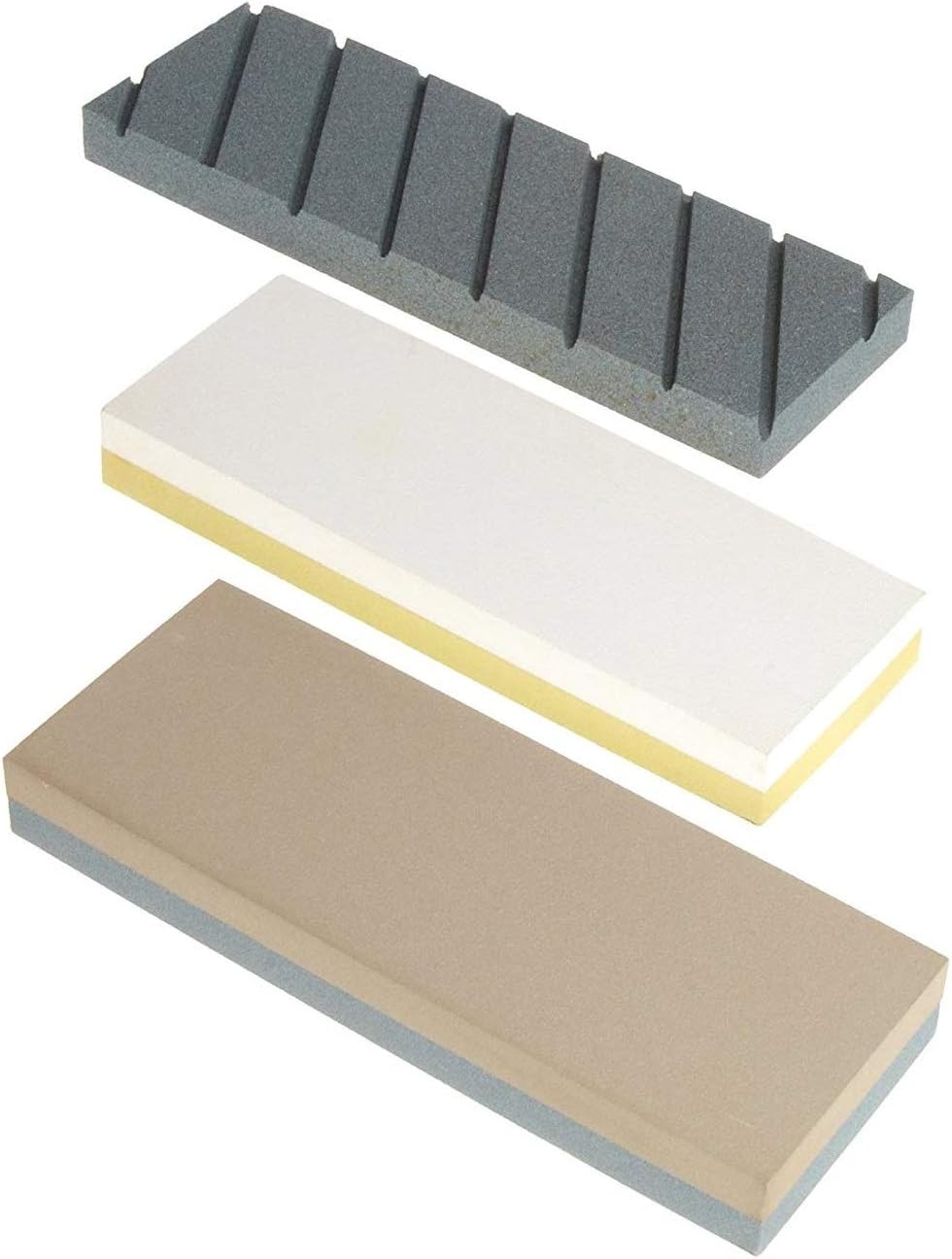 Waterstone Wet Stone Sharpening Kit with 220/1000 and 4000/8000 Combination Grit Knife Sharpener Stones, Flattening Stone and Whetstone Holder