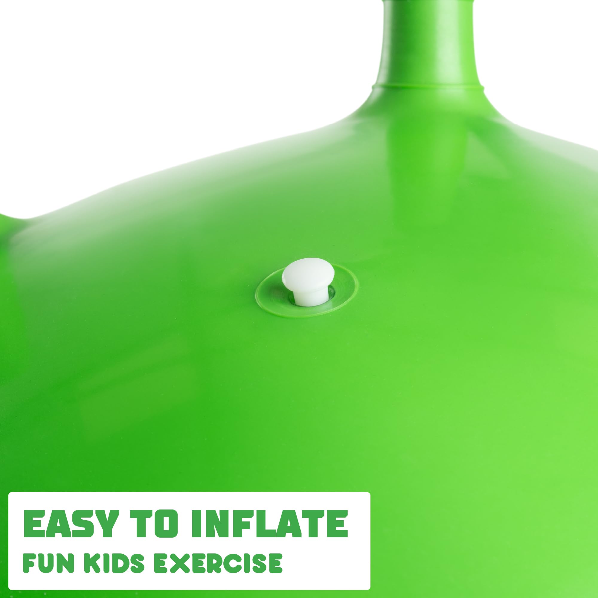 Toyrific | Jump N Bounce Space Hopper Retro Exercise Ball, Toothy, 20-24inch, Multiple Designs