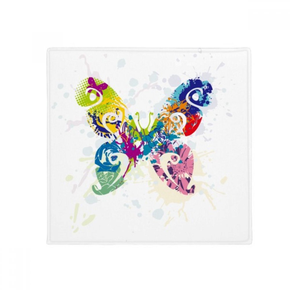 Tapis pet mat papillon avec des motifs floraux anti-slip contre les glissades