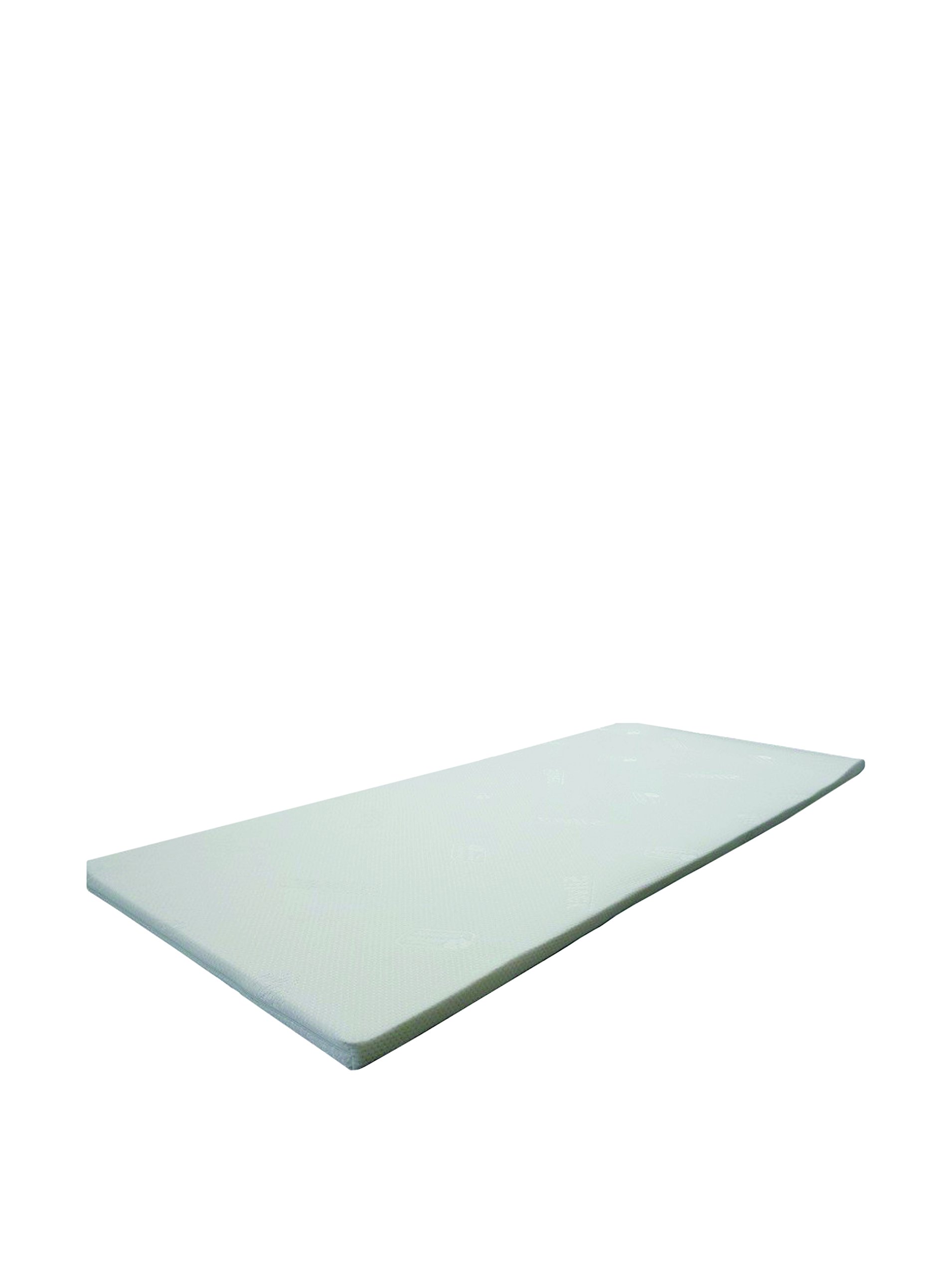 Surmatelas à mémoire de forme 80x190 cm premium pour chambre d'amis