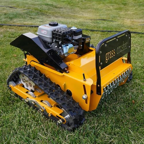 Remote Control Lawn Mower with Tracks: What You Didn't Know About These Innovations 5 RC Robotic Lawn Mower, Remote Control Mower with 4WD Tracks for Slope Mowing, Weed Trimming, and Bush Hogging - Electric Powered with Automatic Features for Large Lawns and Commercial Landscaping