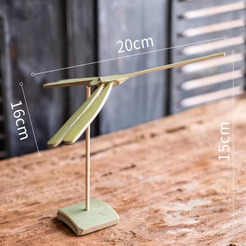 Amazon.co.jp: QIUEER 竹細工とんぼ 工芸品 バランス 癒しトンボ「合格 