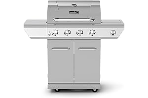 Nexgrill 4-Burner Gas Grill - Stainless Steel