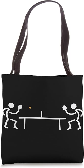 Ping Pong Game Whiff Whaff Table Tennis Champion Tote Bag