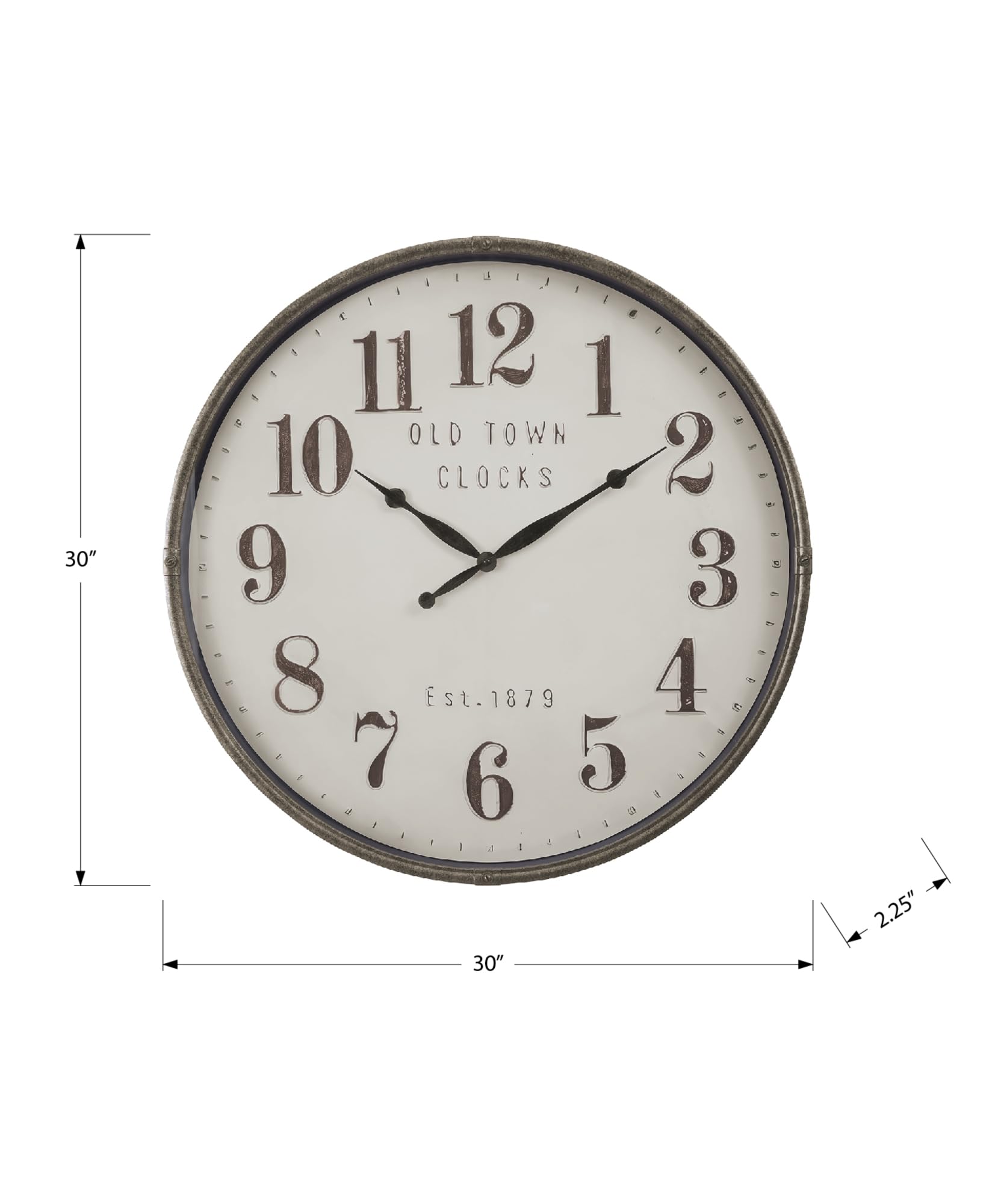 Amazon.com: Monarch Specialties I 9024 Clocks, 30