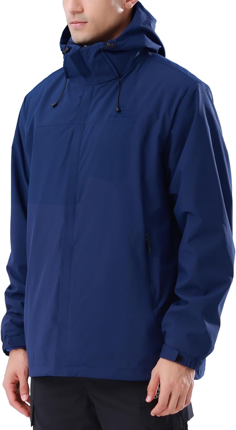 CAMEL CROWN Men's Ski Jacket 3 in 1 Waterproof Winter Jacket Snow Jacket Windproof Hooded with Inner Warm Fleece Coat - Image 2