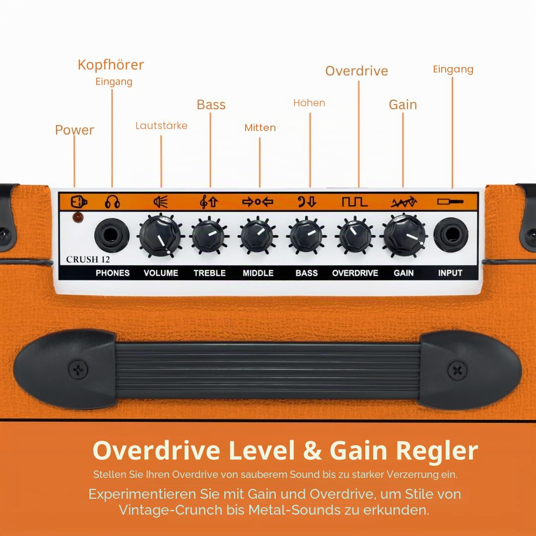 Orange Crush 12 - Transistor Combo Verstärker für E-Gitarre