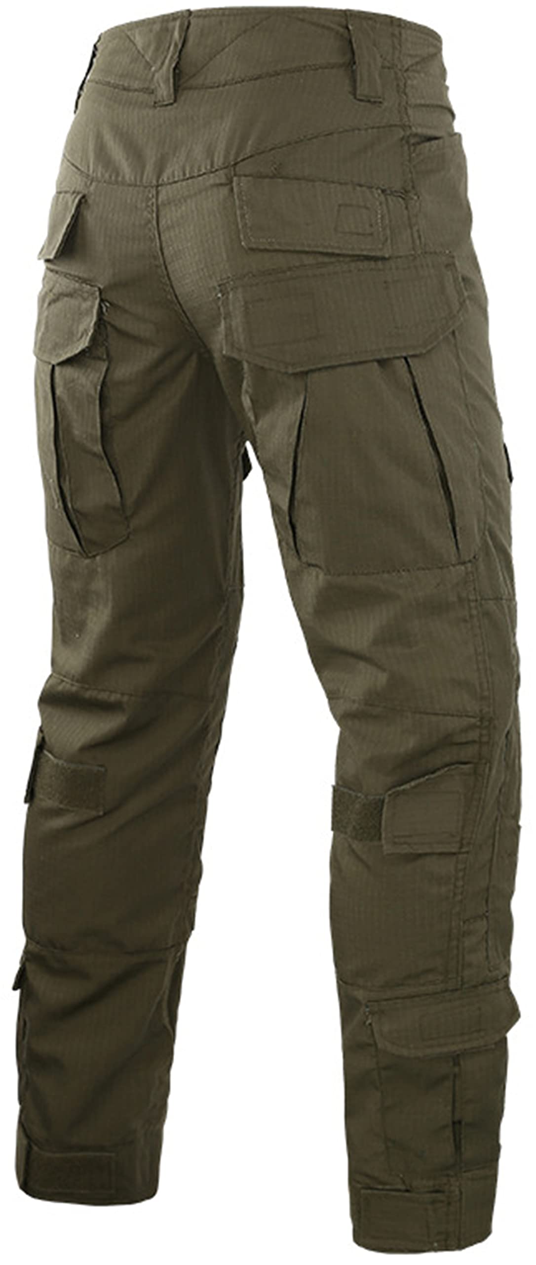 Pantaloni Tattici Militari da Uomo Paintball BDU Pantaloni Airsoft da Combattimento Pantaloni Multitasche con Ginocchiere Pantaloni Cargo Uomo