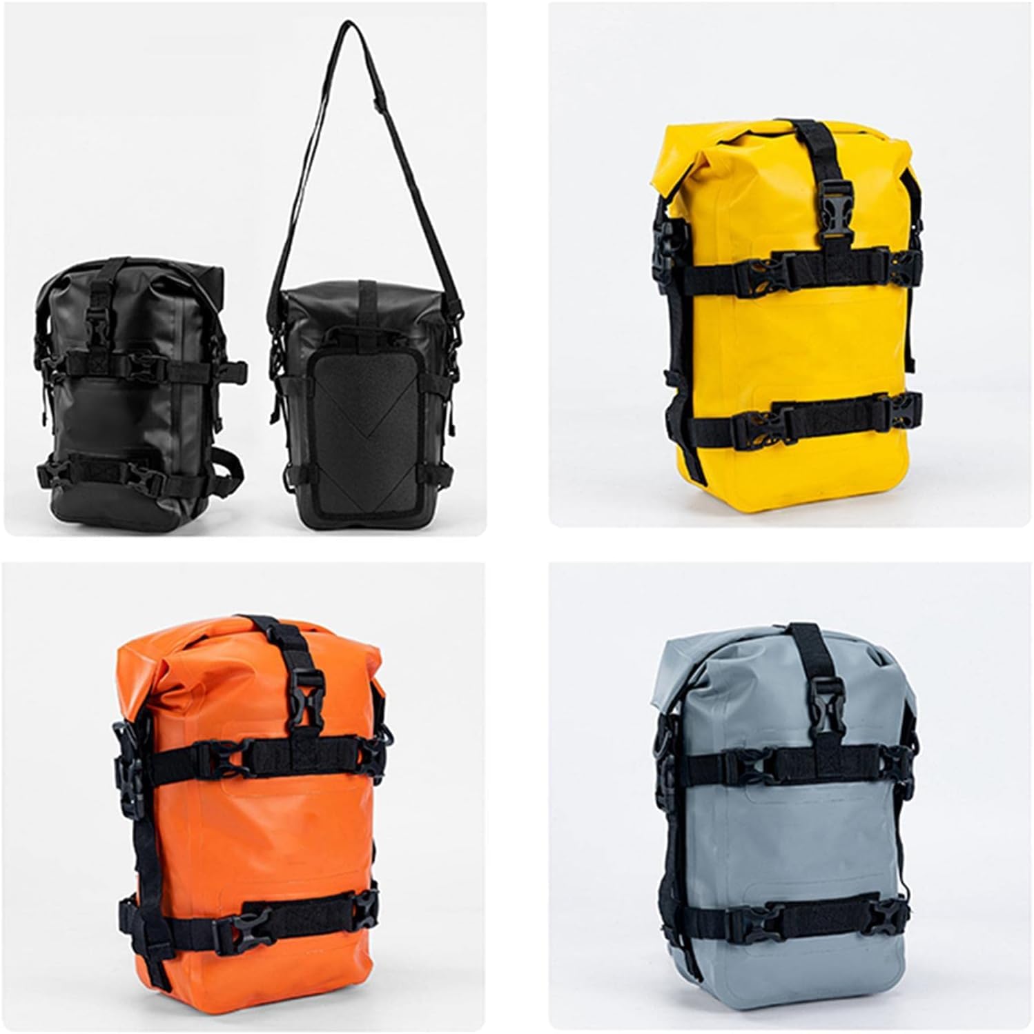 Bolsas impermeables para motocicleta Juego de 2