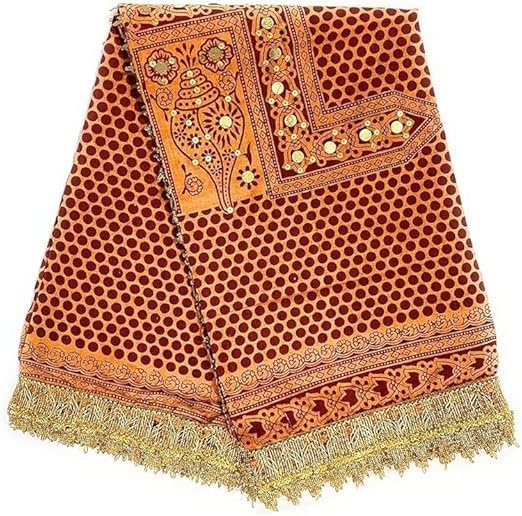 Traditional Uttarakhand Women Chunni's Delivering Ethnicity Women's Solid Cotton Pichora