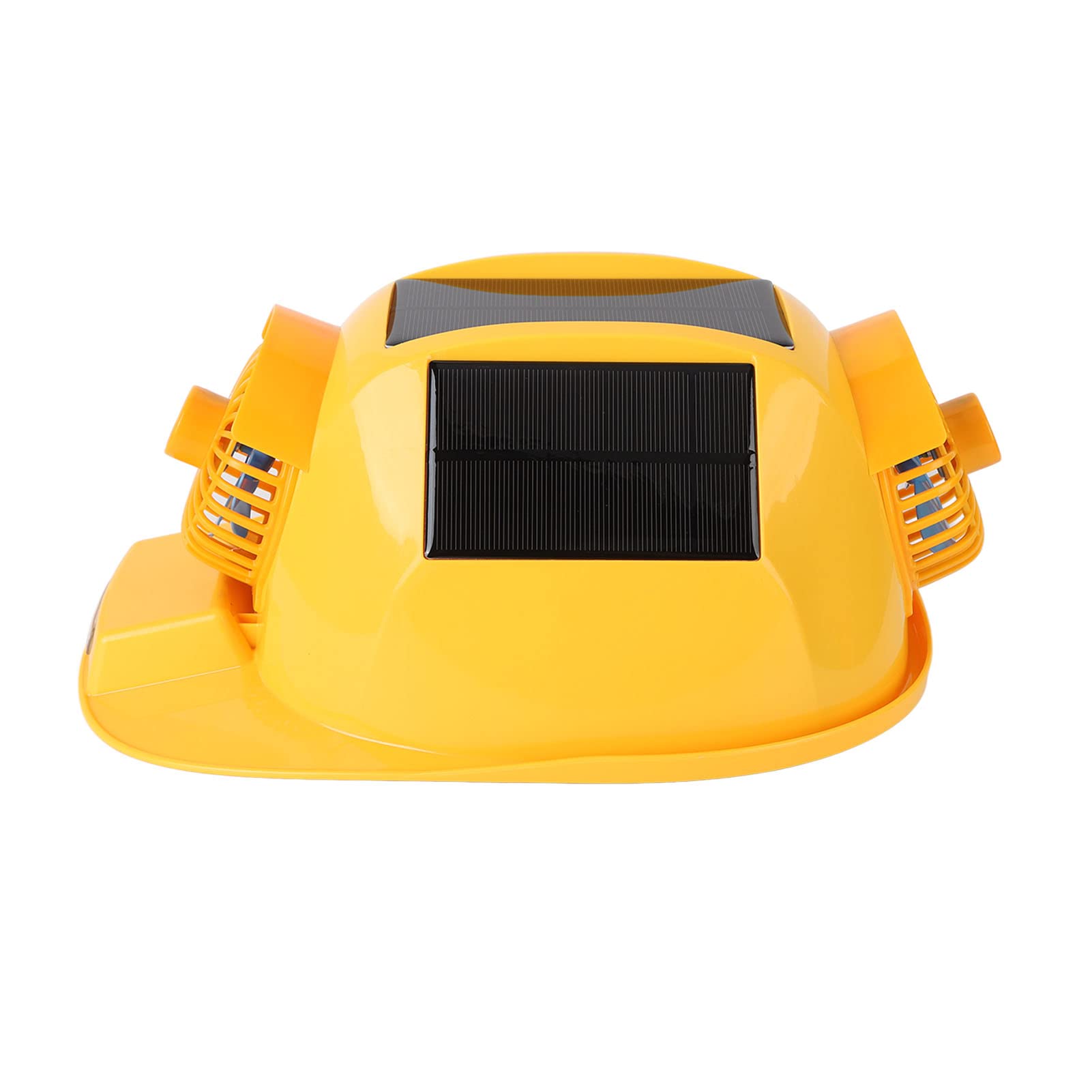 Casco de Seguridad Solar con Doble Ventilador para Trabajadores de la construcción