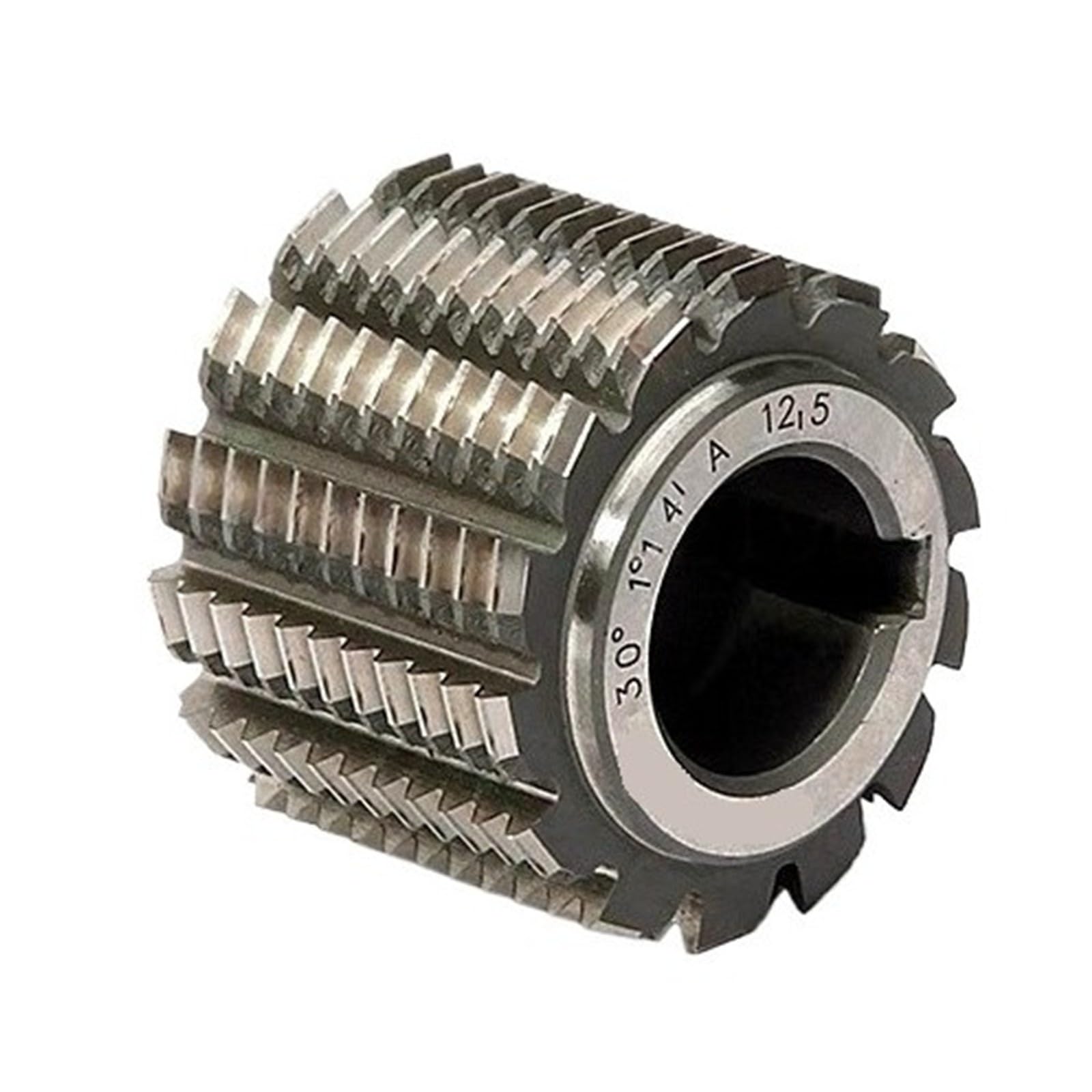 Fresa de engranajes, 30 dragas HSS 6542 M0.5-M3 Placas estriadas de módulo(M2.5-60x60x27)