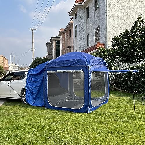 Genérico Tienda de campaña para Coche SUV, 5~8 Personas, poliéster Impermeable 190T Acampar con tu vehículo!